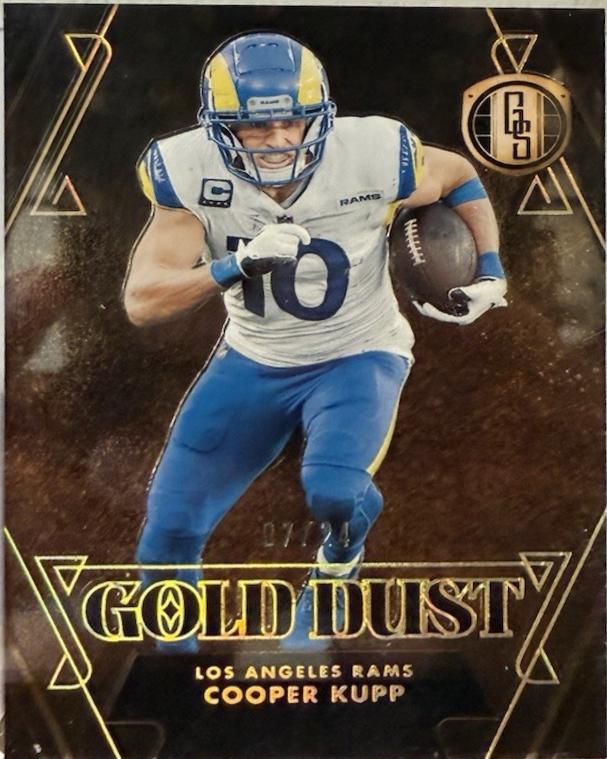 Cooper Kupp #10 Football Cards 2024 Panini Gold Standard Gold Dust
