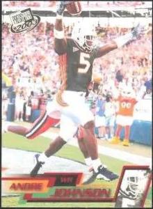 Andre Johnson #T25 2003 Press Pass Football