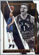 Michael Porter Jr. #3 Basketball Cards 2021 Panini Impeccable