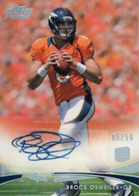 Brock Osweiler [Autograph Silver Rainbow] #18