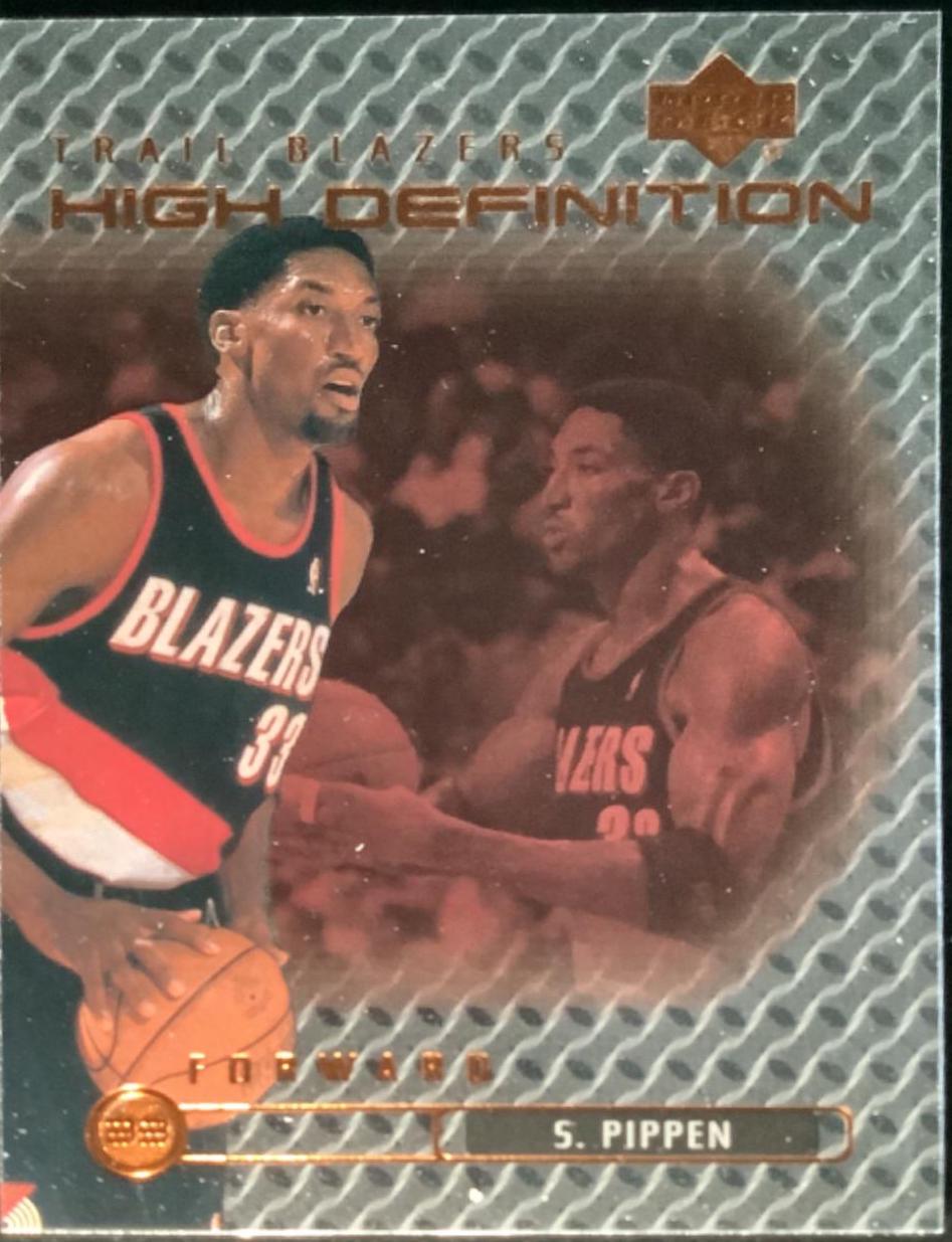 Scottie Pippen #HD20 Basketball Cards 1999 Upper Deck High Definition