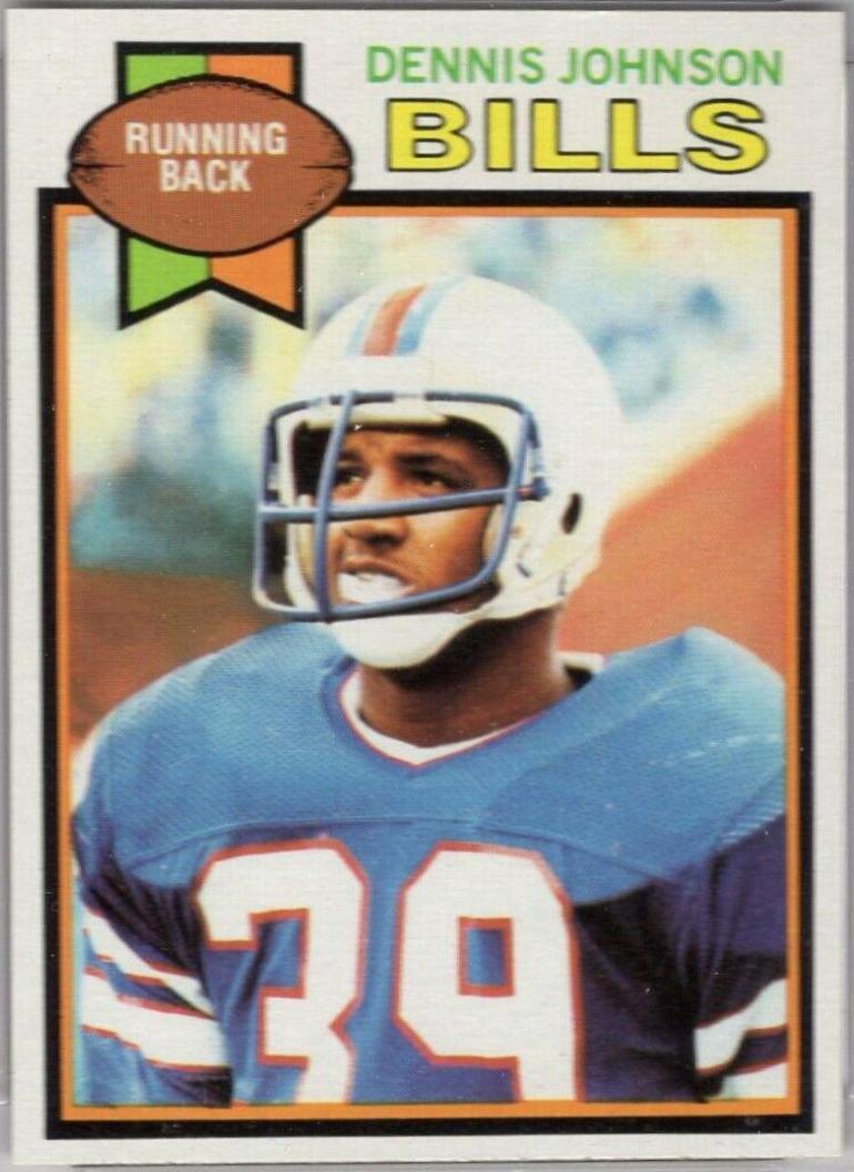 Dennis Johnson #216 Football Cards 1979 Topps