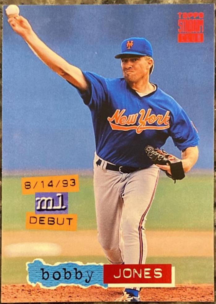 Bobby Jones #620 Baseball Cards 1994 Stadium Club