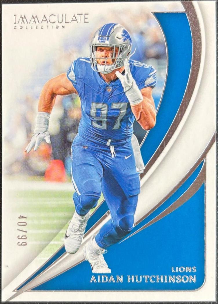 Aidan Hutchinson #40 2024 Panini Immaculate Football