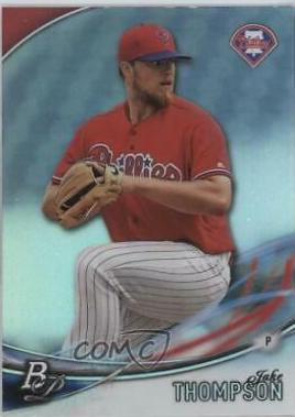 Jake Thompson #TP-JT 2016 Bowman Platinum Baseball Top Prospects
