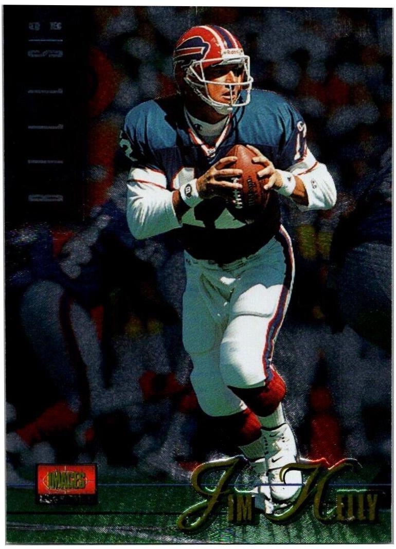 Jim Kelly #9 Football Cards 1995 Classic Images Limited
