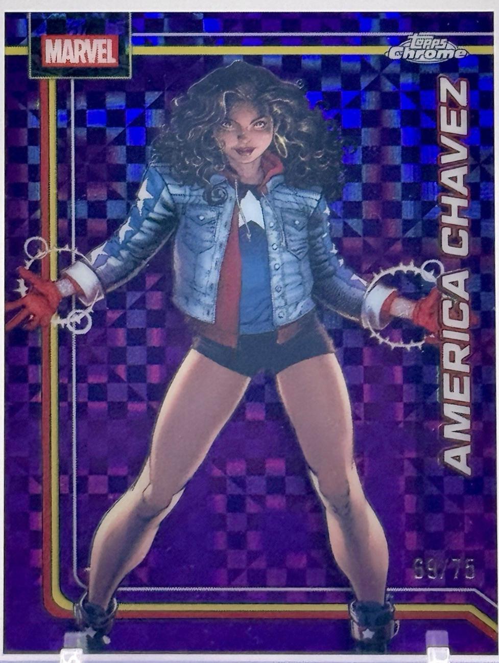 America Chavez Purple X-Fractor
