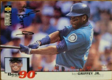 Ken Griffey Jr. [Silver Signature] #62