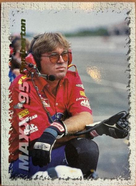 Robin Pemberton #110 Racing Cards 1995 MAXX