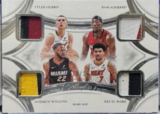 Tyler Herro / Andrew Wiggins / Bam Adebayo / Kel'el Ware