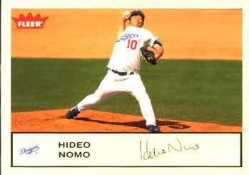 Hideo Nomo #292 Baseball Cards 2005 Fleer Tradition