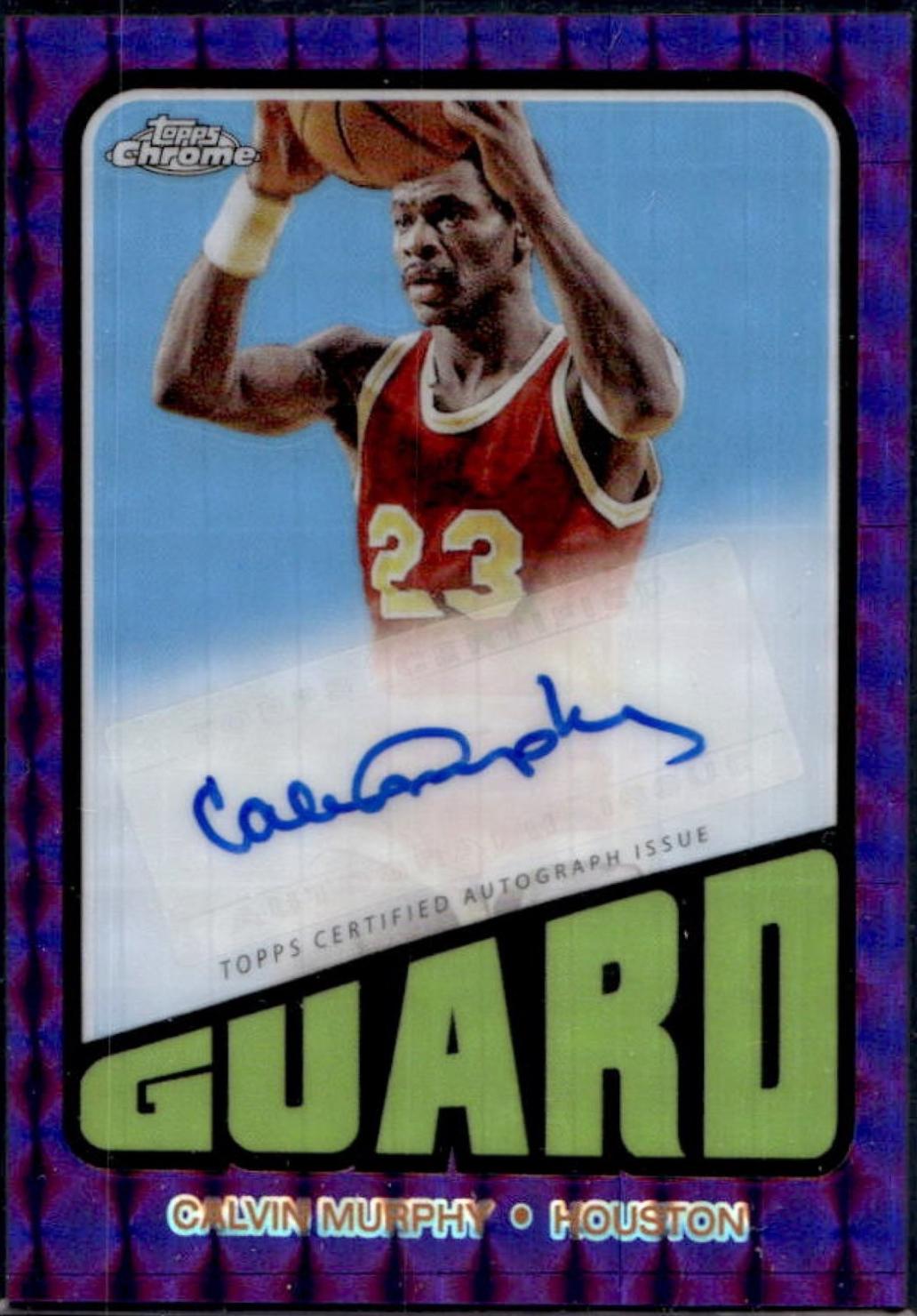 Calvin Murphy [Purple Refractor] #TA-CM
