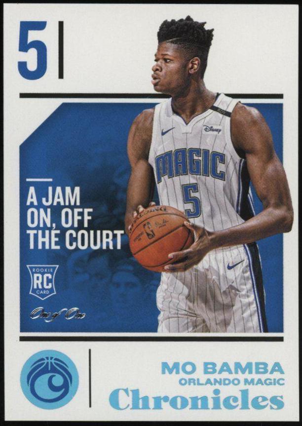 Mo Bamba #76 Basketball Cards 2018 Panini Chronicles