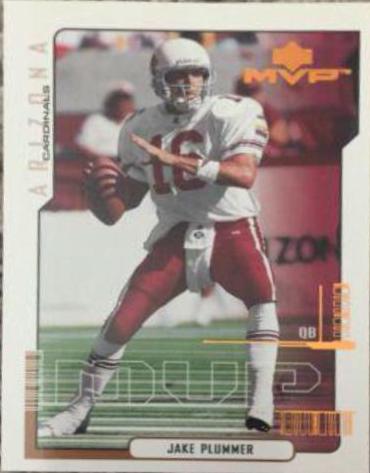 Jake Plummer #1 Football Cards 2000 Upper Deck MVP