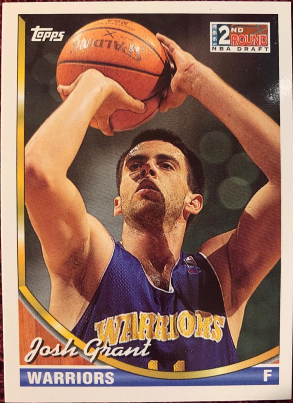 Josh Grant #298 Basketball Cards 1993 Topps