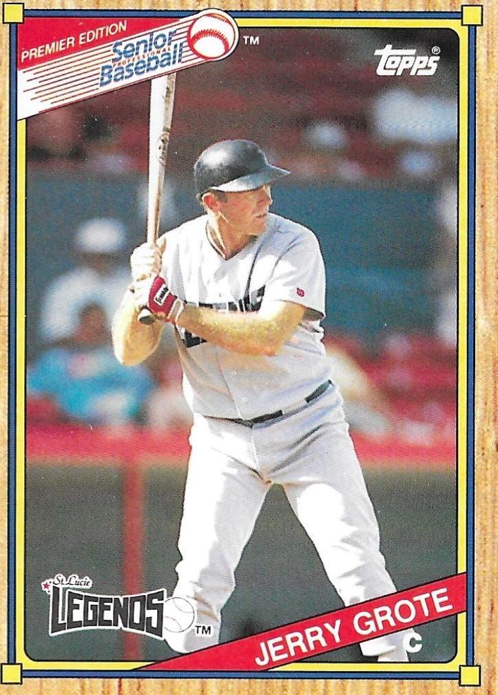 Jerry Grote #34 Baseball Cards 1989 Topps Senior League