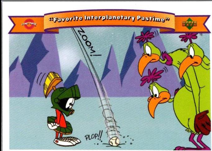 Favorite Interplanetary Pastime #17 Baseball Cards 1991 Upper Deck Comic Ball 2
