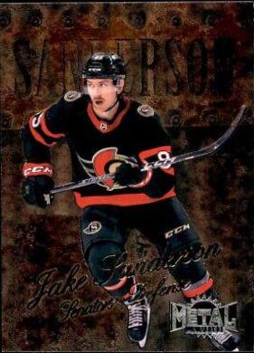 Jake Sanderson #R-14 Hockey Cards 2022 Skybox Metal Universe 1998-99 Retro