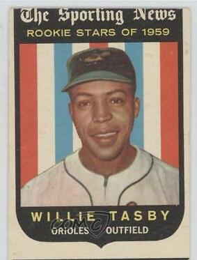 Willie Tasby #143 1959 Topps Baseball