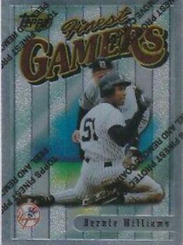 Bernie Williams #2 Baseball Cards 1996 Finest