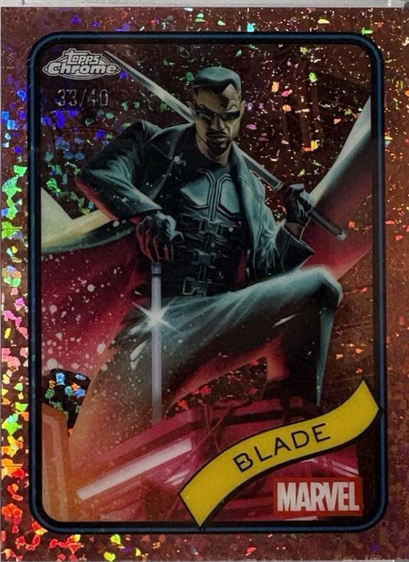 2025 Blade [Rose Gold Mini Diamonds] #126