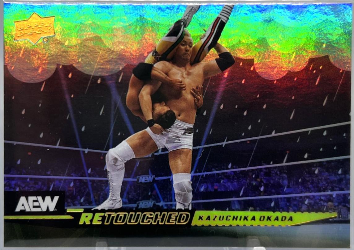 Kazuchika Okada #AR-1 Wrestling Cards 2025 Upper Deck AEW Retouched