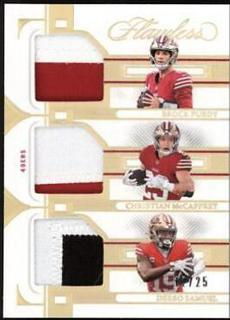 Brock Purdy / Christian McCaffrey / Deebo Samuel