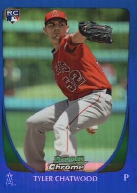 Tyler Chatwood #10 Baseball Cards 2011 Bowman Chrome Draft