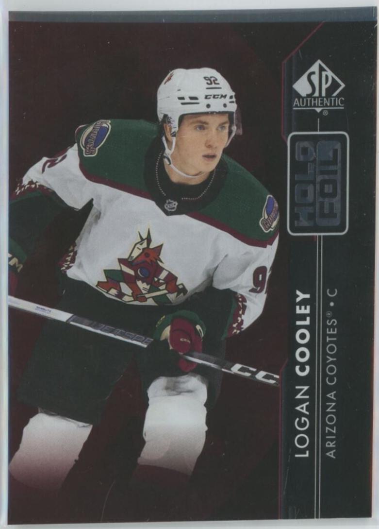 Logan Cooley #HF-42 Hockey Cards 2023 SP Authentic Holofoil