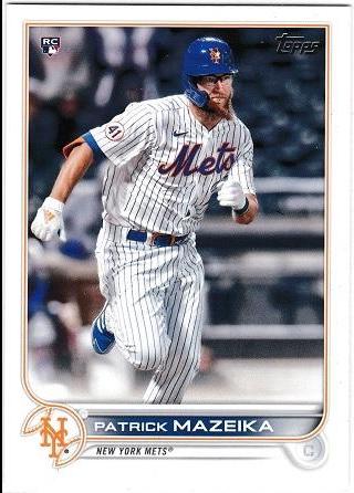 Patrick Mazeika #166 Baseball Cards 2022 Topps