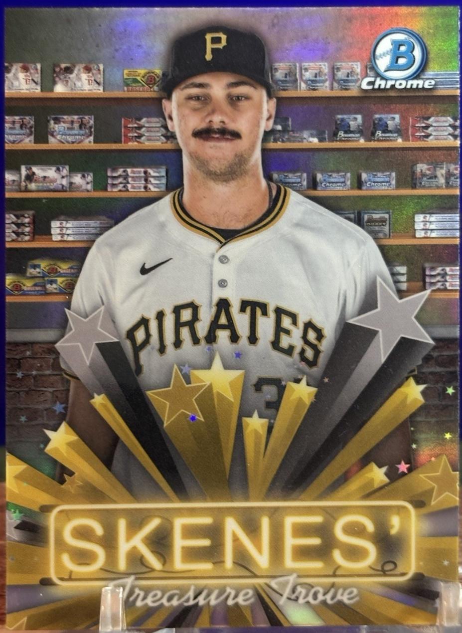 Paul Skenes #HS-13 Baseball Cards 2025 Bowman Hobby Stars