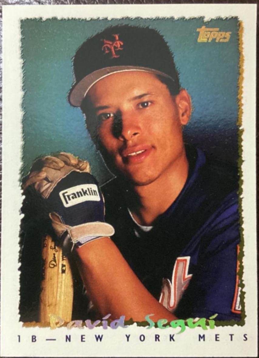David Segui #65 Baseball Cards 1995 Topps Cyberstats