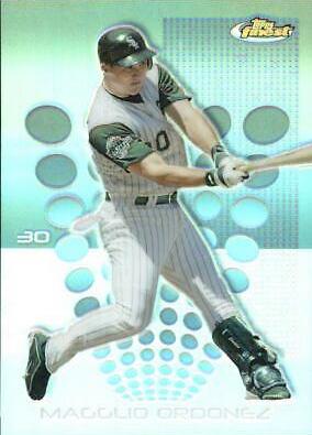 Magglio Ordonez #15 Baseball Cards 2004 Finest