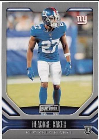 Deandre Baker #144 Football Cards 2019 Panini Playbook