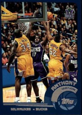 Anthony Mason #28 Basketball Cards 2002 Topps