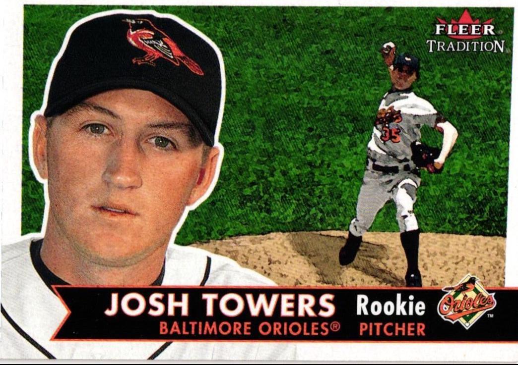 Josh Towers #478 2001 Fleer Tradition Baseball
