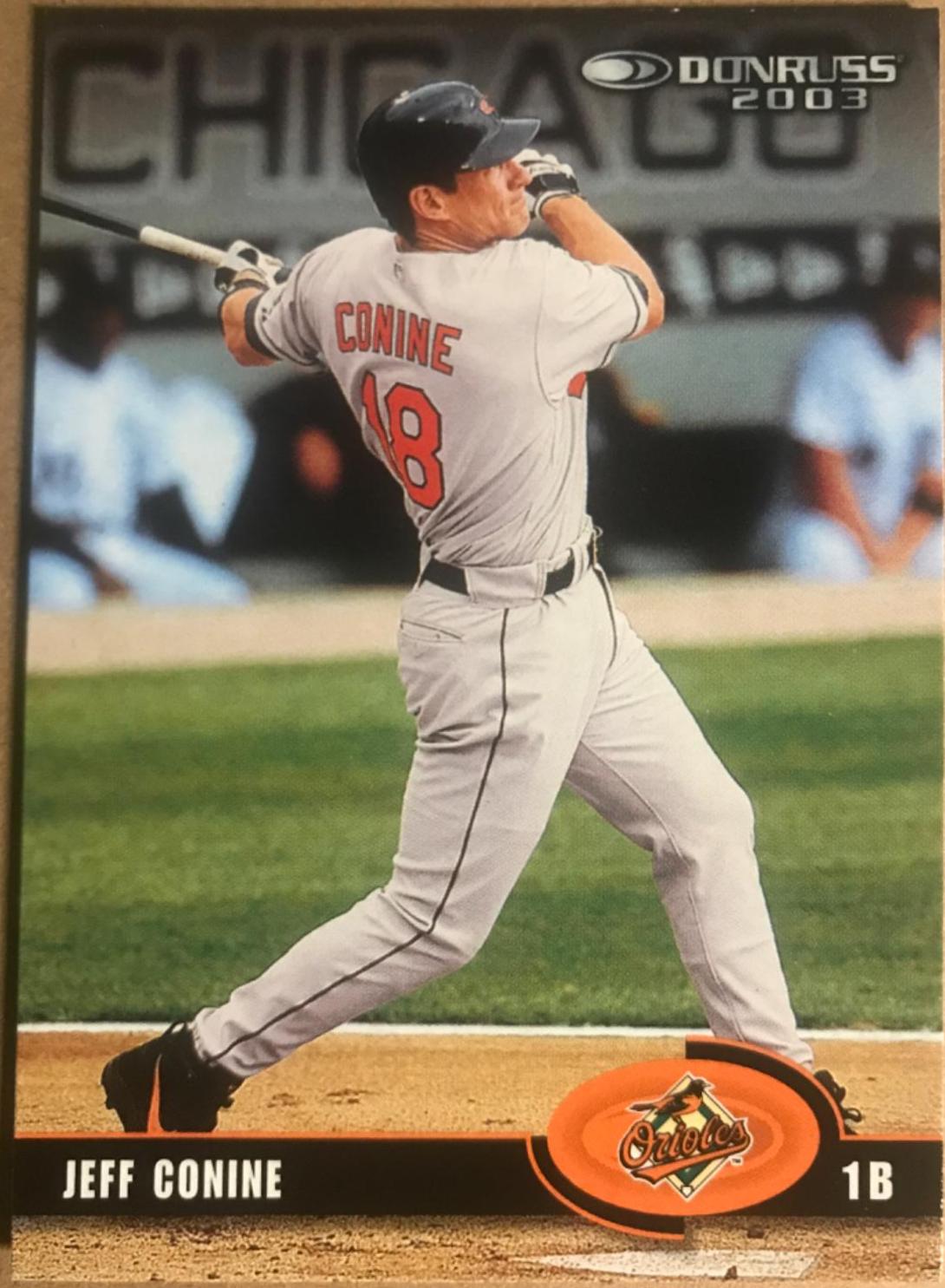 Jeff Conine #88 Baseball Cards 2003 Donruss