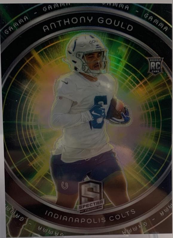 Anthony Gould #G-AGD Football Cards 2024 Panini Spectra Gamma