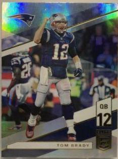 Tom Brady #1 Football Cards 2019 Panini Donruss Elite