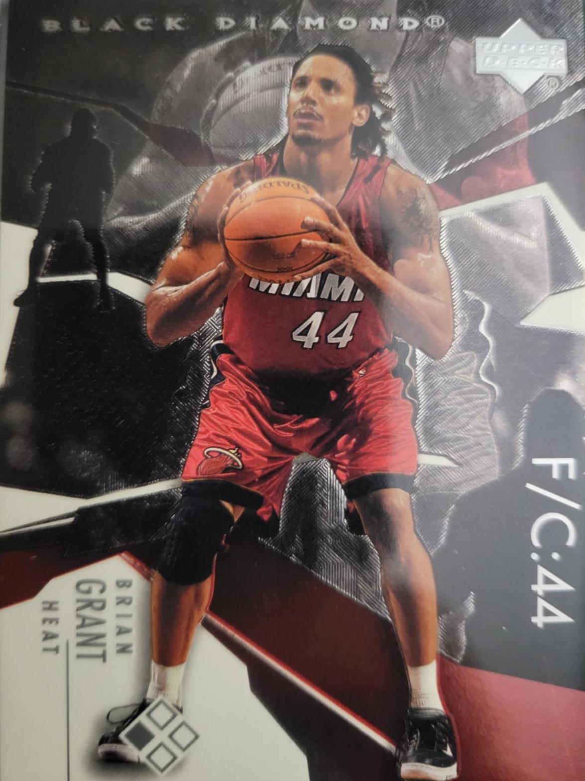 Brian Grant #38 Basketball Cards 2003 Upper Deck Black Diamond