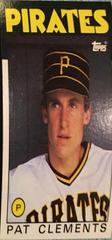 Pat Clements #754 Baseball Cards 1986 Topps Prices