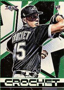 Garrett Crochet #10 Baseball Cards 2021 Topps Fire