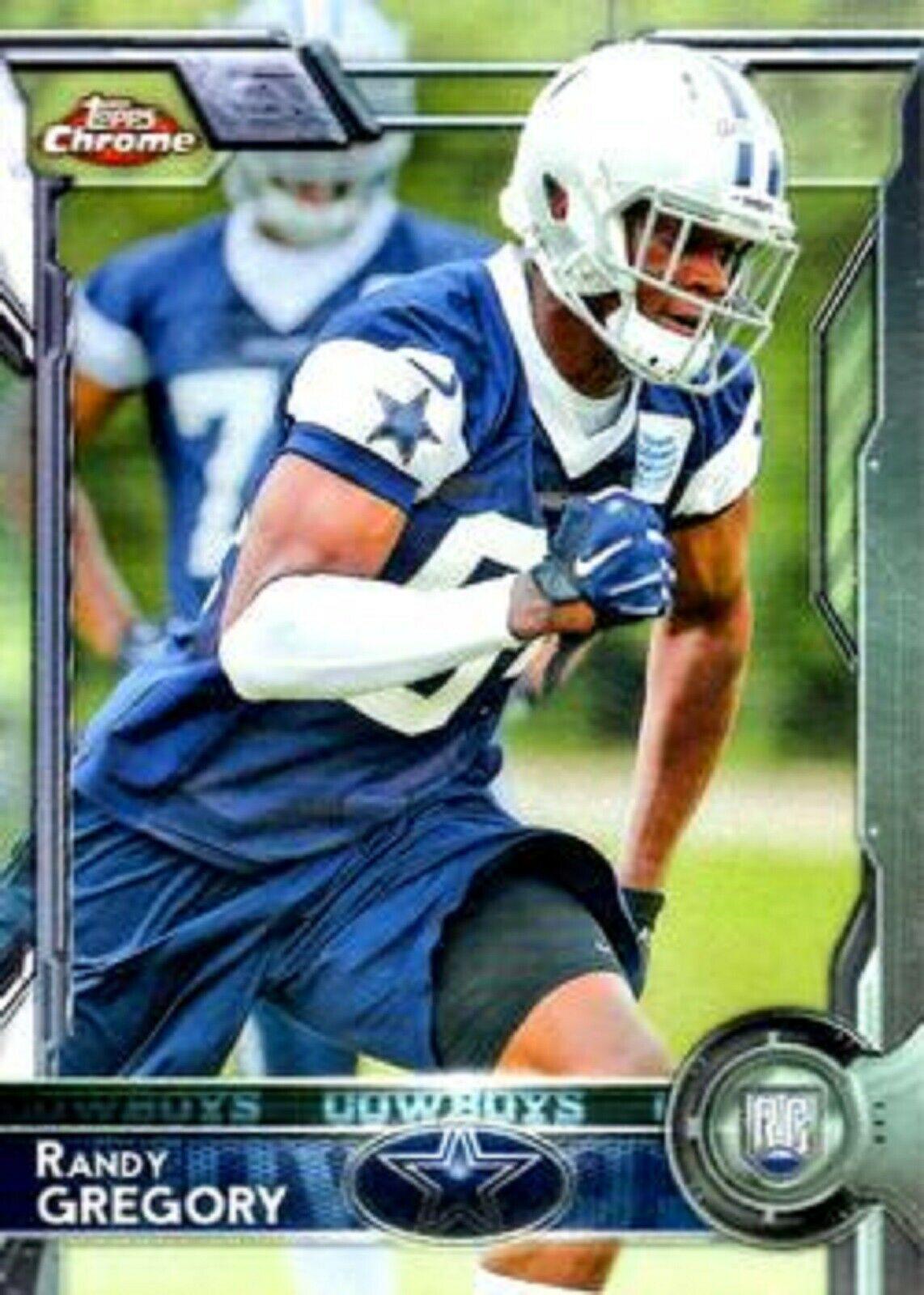 Randy Gregory #114 Football Cards 2015 Topps Chrome
