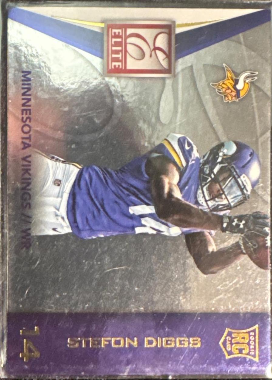 Stefon Diggs #43 Football Cards 2015 Panini Donruss