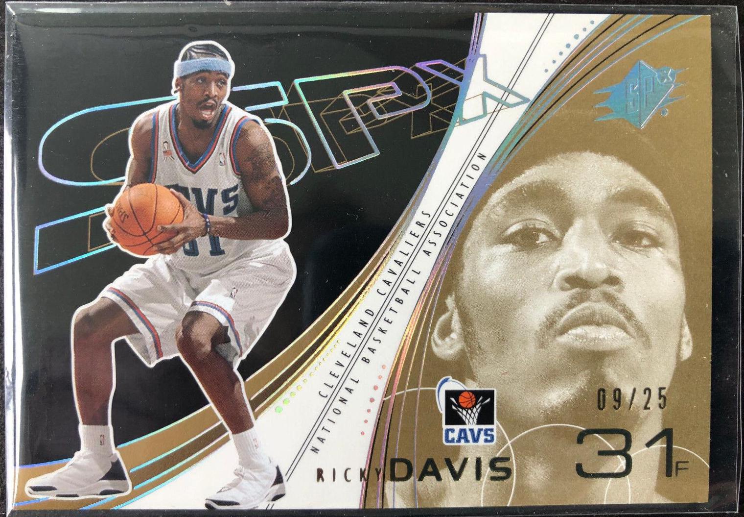 Ricky Davis #11 Basketball Cards 2002 Spx