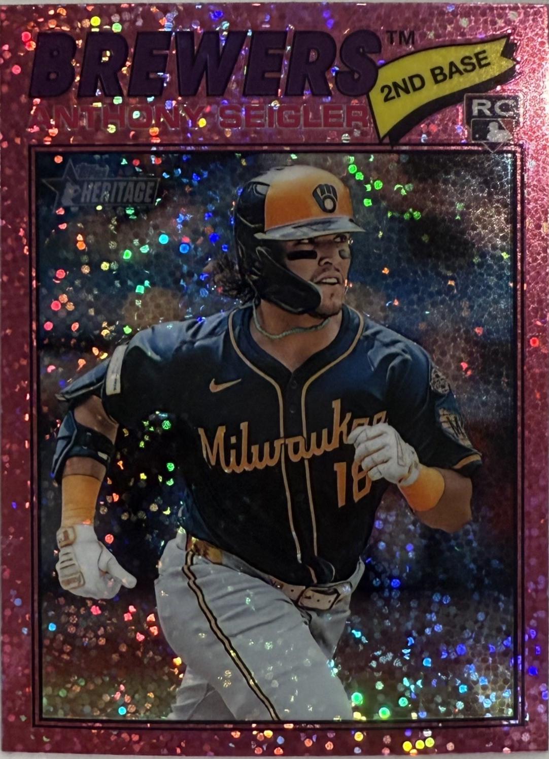 Anthony Seigler [Pink Sparkle Chrome] #128