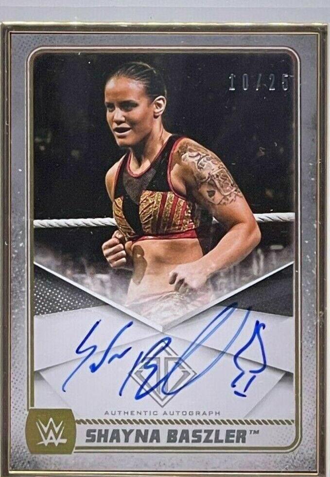 Shayna Baszler #A-QS Wrestling Cards 2020 Topps WWE Transcendent Autographs