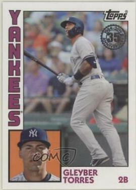 Gleyber Torres #T84-18 Baseball Cards 2019 Topps 1984 Baseball