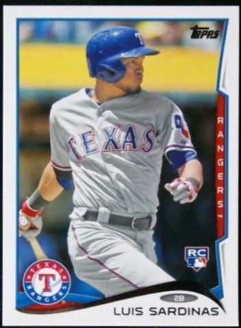 Luis Sardinas #US104 Baseball Cards 2014 Topps Update