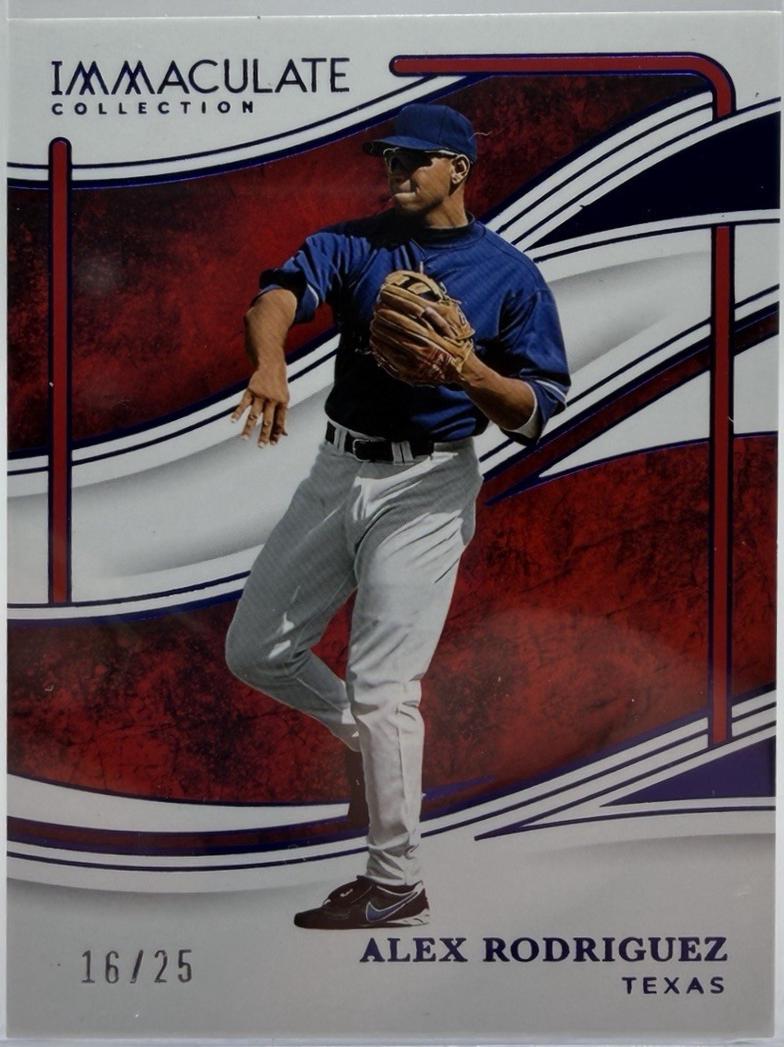 Alex Rodriguez #39 2026 Panini Immaculate Baseball